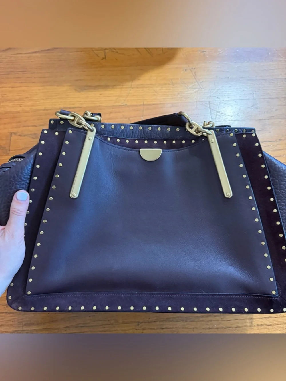 Coach Dreamer 36 with Rivets in Oxblood 31020 - Picture 5 of 9